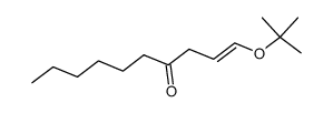 1-tert-butoxy-dec-1-en-4-one Structure