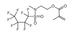 2-[methyl[(nonafluorobutyl)sulphonyl]amino]ethyl methacrylate picture