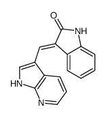 3-(1H-pyrrolo[2,3-b]pyridin-3-ylmethylidene)-1H-indol-2-one Structure
