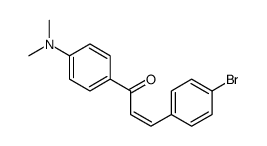 3-(4-bromophenyl)-1-[4-(dimethylamino)phenyl]prop-2-en-1-one Structure