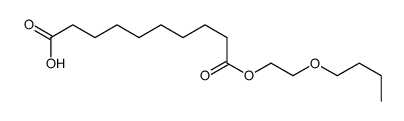 10-(2-butoxyethoxy)-10-oxodecanoic acid结构式