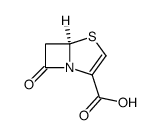 (R)-7-oxo-4-thia-1-aza-bicyclo[3.2.0]hept-2-ene-2-carboxylic acid结构式