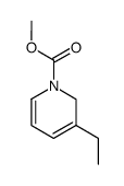 3-Ethyl-N-(methoxycarbonyl)-1,2-dihydropyridine结构式