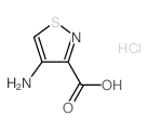 4-AMINO-3-ISOTHIAZOLE CARBOXYLIC ACID结构式