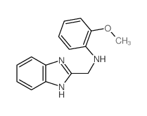 1H-Benzimidazole-2-methanamine,N-(2-methoxyphenyl)-结构式