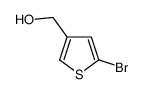 (5-bromothiophen-3-yl)methanol structure