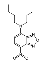 N,N-Dibutyl-7-nitro-4-benzofurazanamine结构式