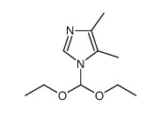 1-(DIETHOXYMETHYL)-4,5-DIMETHYL-1H-IMIDAZOLE picture