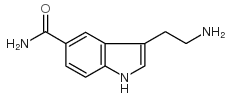 5-carboxamidotryptamine Structure