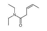 N,N-diethylpent-3-enamide Structure