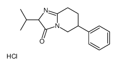 6-phenyl-2-propan-2-yl-5,6,7,8-tetrahydro-2H-imidazo[1,2-a]pyridin-3-one,hydrochloride Structure