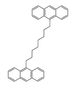 bis-1,8-anthr-9,9'-yloctane结构式