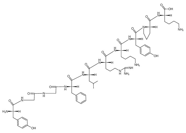 alpha-neoendorphin Structure