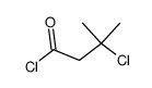 β-chloro-isovaleryl chloride Structure