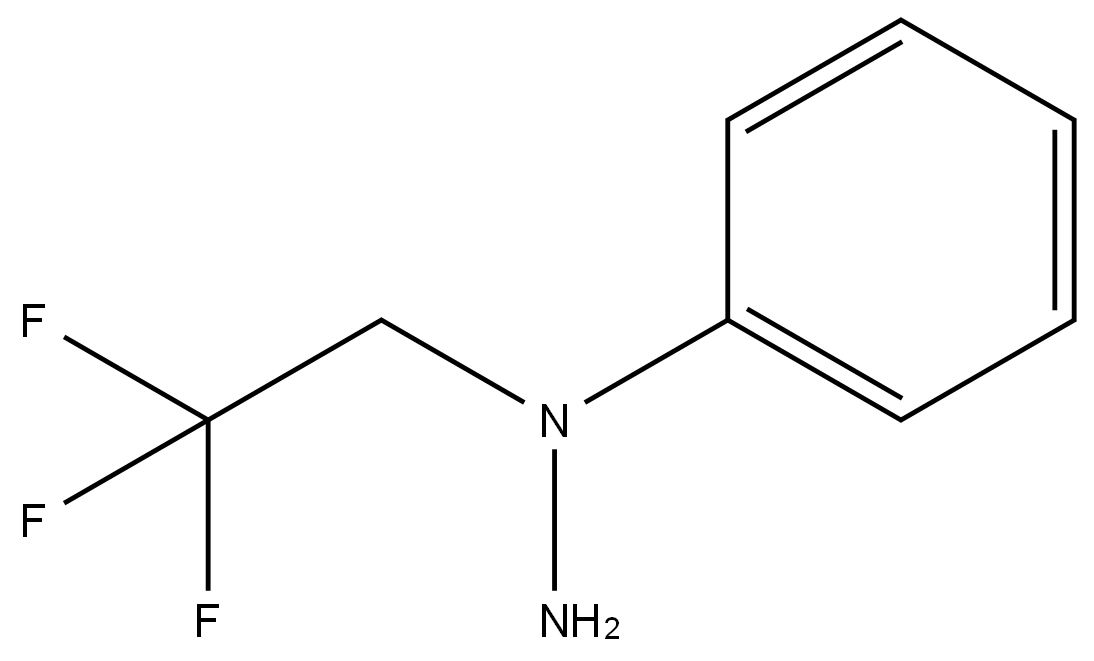 Hydrazine, 1-phenyl-1-(2,2,2-trifluoroethyl)- picture