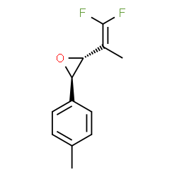 Oxirane, 2-(2,2-difluoro-1-methylethenyl)-3-(4-methylphenyl)-, (2R,3R)-rel- (9CI) picture