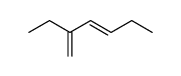 2-ethyl-hexa-1,3-diene结构式