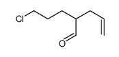2-(3-chloropropyl)pent-4-enal Structure