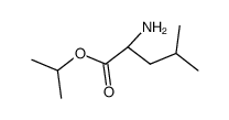 Leucin-isopropylester结构式