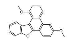 1,6-dimethoxyphenanthro[9,10-b]benzofuran结构式