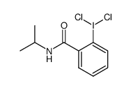 2-(dichloro-l3-iodanyl)-N-isopropylbenzamide结构式