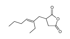 (2-ethylhexenyl)succinic anhydride Structure