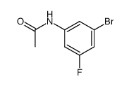 N-(3-bromo-5-fluorophenyl)acetamide结构式