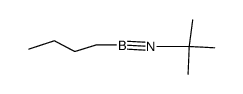 butyl(ter-butylimino)borane结构式