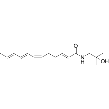 羟基-alpha-山椒醇结构式