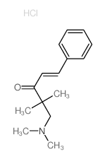 5-(Dimethylamino)-4,4-dimethyl-1-phenyl-1-penten-3-one structure