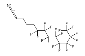 4,4,5,5,6,6,7,7,8,8,9,9,10,10,11,11,11-Heptadecafluoroundecyl azide structure