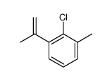 2-chloro-1-isopropenyl-3-methyl-benzene Structure