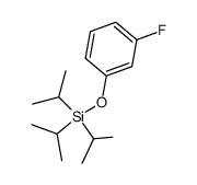 3-(fluorophenyloxy)triisopropylsilane Structure