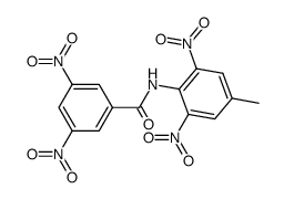 3,5-dinitro-benzoic acid-(4-methyl-2,6-dinitro-anilide) Structure