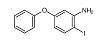 5-phenoxy-2-iodoaniline结构式