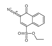 2-diazonio-4-ethoxysulfonylnaphthalen-1-olate Structure