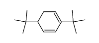 2,5-di-tert-butyl-1,3-cyclohexadiene结构式