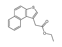 ethyl naphtho[2,1-b]thiophene-1-acetate Structure