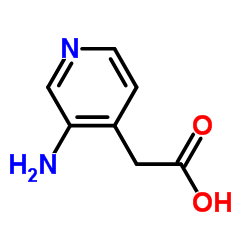 (3-Amino-4-pyridinyl)acetic acid structure