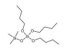 tributyl (trimethylsilyl) silicate Structure