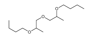 1-[1-(2-butoxypropoxy)propan-2-yloxy]butane结构式