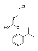 (2-propan-2-ylphenyl) N-(2-chloroethenyl)carbamate Structure