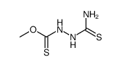 N'-thiocarbamoyl-hydrazinecarbothioic acid O-methyl ester Structure