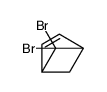 5,5-dibromobicyclo[2.1.1]hex-2-ene Structure