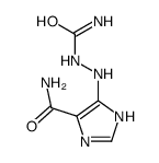 4-(2-carbamoylhydrazinyl)-1H-imidazole-5-carboxamide结构式