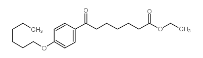 ETHYL 7-(4-HEXYLOXYPHENYL)-7-OXOHEPTANOATE结构式