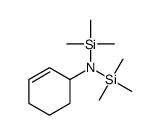 N,N-bis(trimethylsilyl)cyclohex-2-en-1-amine Structure