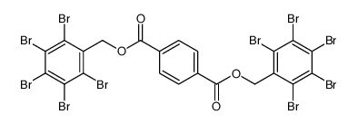 bis[(2,3,4,5,6-pentabromophenyl)methyl] benzene-1,4-dicarboxylate结构式