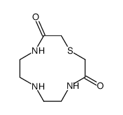 1-thia-4,7,10-triazacyclododecane-3,11-dione Structure