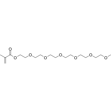 m-PEG6-2-methylacrylate结构式